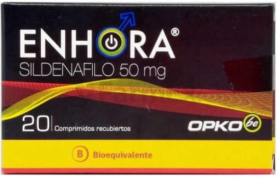 ENHORA 50 MILIGRAMOS X 20 COMPRIMIDOS BIOEQUIVALENTE1