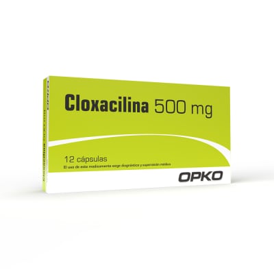 CLOXACILINA 500 MILIGRAMOS X 12 CAPSULAS1