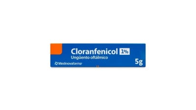 CLORANFENICOL UNGÜENTO OFTALMICO 1% X 5 GRAMOS - MEDINOVAFARMA1