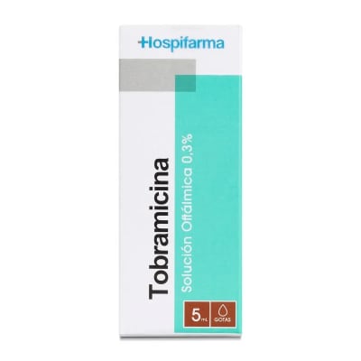 TOBRAMICINA 0,3% SOLUCION OFTALMICA X 5 MILILITROS1