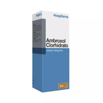 AMBROXOL JARABE PEDIATRICO 15 MILIGRAMOS/5 MILILITROS X 100 MILILITROS1