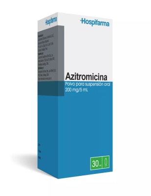 AZITROMICINA 200 MILIGRAMOS/5 MILILITROS X 30 MILILITROS1