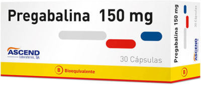 PREGABALINA 150 MILIGRAMOS X 30 CAPSULAS BIOEQUIVALENTE1