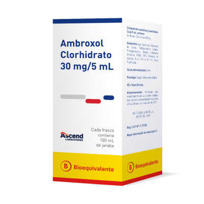 AMBROXOL JARABE 30 MILIGRAMOS/5 MILILITROS X 100 MILILITROS1