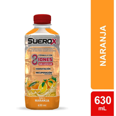 SUEROX NARANJA SOLUCION ORAL LIQUIDA FRASCO X 630 MILILITROS1