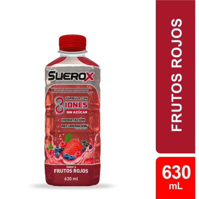 SUEROX FRUTOS ROJOS SOLUCION ORAL LIQUIDA FRASCO X 630 MILILITROS1