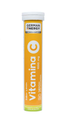 VITAMINA C TABLETAS EFERVESCENTES SABOR LIMON 1 GRAMO X 20 UNIDADES1