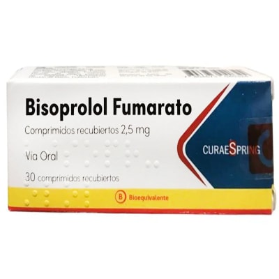 BISOPROLOL 2,5 MILIGRAMOS X 30 COMPRIMIDOS1