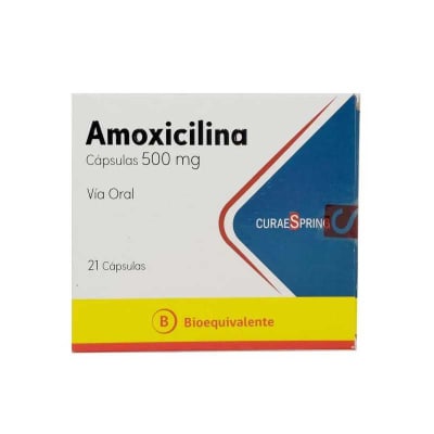 AMOXICILINA 500 MILIGRAMOS X 21 COMPRIMIDOS1