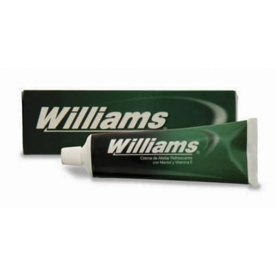 WILLIAMS CREMA AFEITAR MENTOL X 100 GRAMOS1