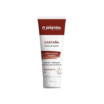 PIELARMINA CREMA DE MANOS CASTAÑA X 70 GRAMOS1