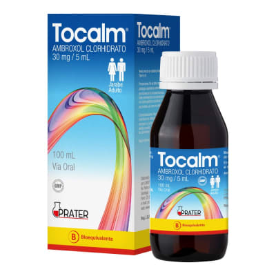 TOCALM JARABE ADULTO 30 MILIGRAMOS X 100 MILILITROS BIOEQUIVALENTE1