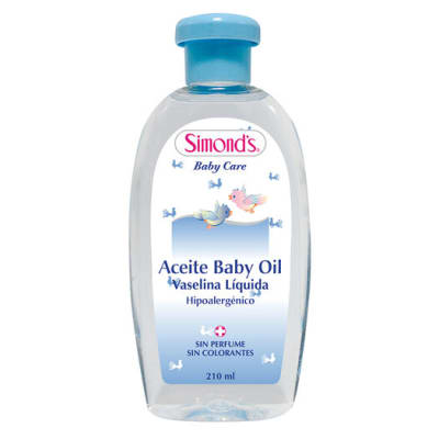 ACEITE BEBE SIMONDS HIPOALERGENICA X 210 MILILITROS1