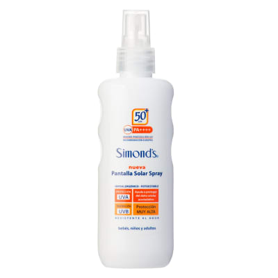 PANTALLA SOLAR SIMONDS SPRAY FACTOR 50 X 190 MILILITROS1