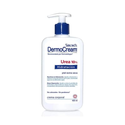 DERMOCREAM HIDRATACION UREA 10% LOCION CORPORAL X 400 MILILITROS1