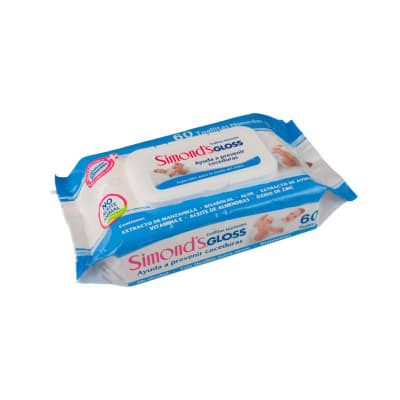 TOALLA HUMEDA SIMONDS GLOSS X 60 UNIDADES1