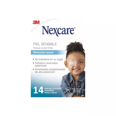 PARCHES OCULARES INFANTIL PIEL SENSIBLE NEXCARE X 14 UNIDADES1