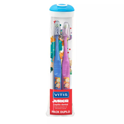 CEPILLO DENTAL JUNIOR PACK DUPLO VITIS1
