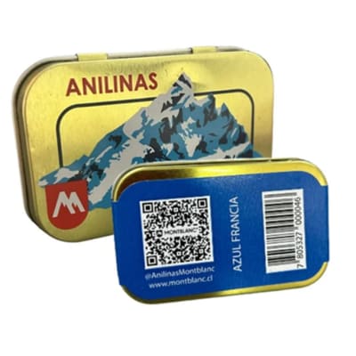 MONTBLANC COLOR AZUL FRANCIA LATA X 25 GRAMOS1