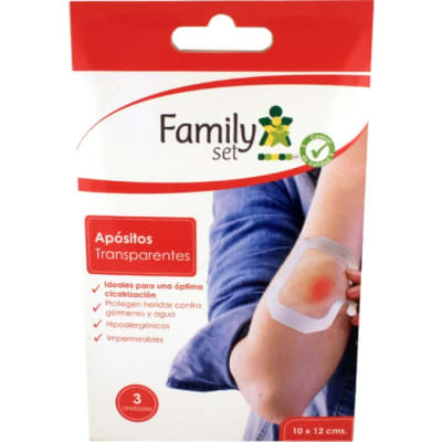 APOSITO TRANSPARENTE 10 CENTIMETROS X 12 CENTIMETROS X 3 UNIDADES1