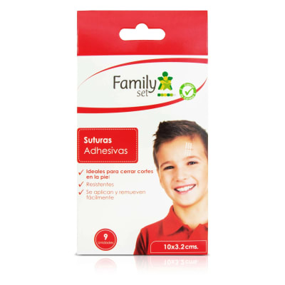 PARCHE SUTURAS ADHESIVAS X 9 UNIDADES1