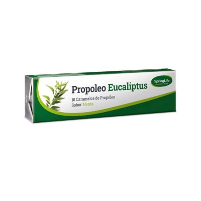 PROPOLEO EUCALIPTO MENTA CARAMELO X 10 UNIDADES1