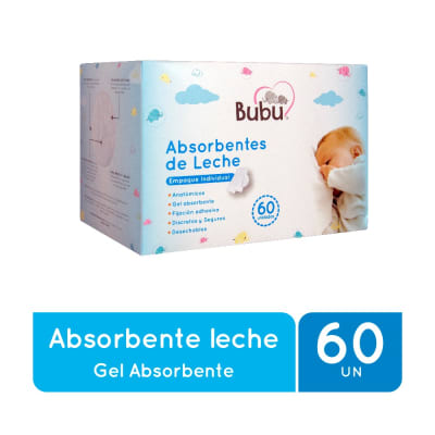 ABSORBENTE DE LECHE X 60 UNIDADES1