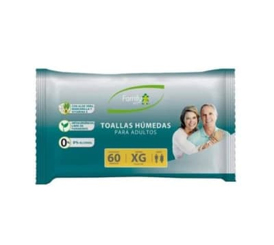 TOALLAS HUMEDAS ADULTOS FAMILY SET1