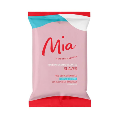 TOALLAS DESMAQUILLANTES PIEL SECA SENSIBLE X 25 UNIDADES1