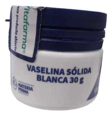 VASELINA SOLIDA BLANCA X 30 GRAMOS1