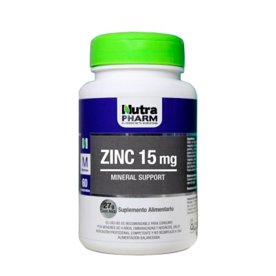 ZINC 15 MILIGRAMOS X 60 CAPSULAS1