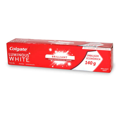 COLGATE CREMA DENTAL LUMINOUS WHITE X 140 GRAMOS1