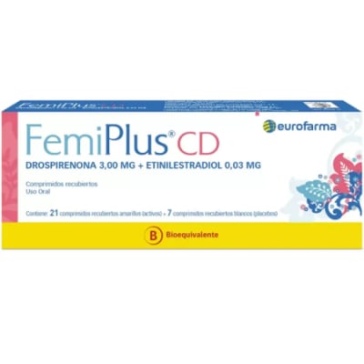 FEMIPLUS CD X 28 COMPRIMIDOS BIOEQUIVALENTE1