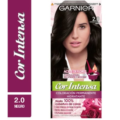 TINTE PELO GARNIER COR INTENSA 2.0 NEGRO X 1 UNIDAD1