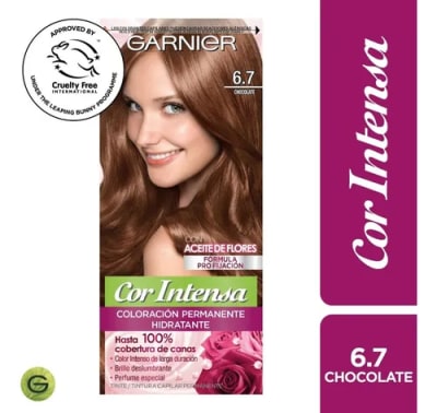 TINTE PELO GARNIER COR INTENSA 6.7 CHOCOLATE X 1 UNIDAD1