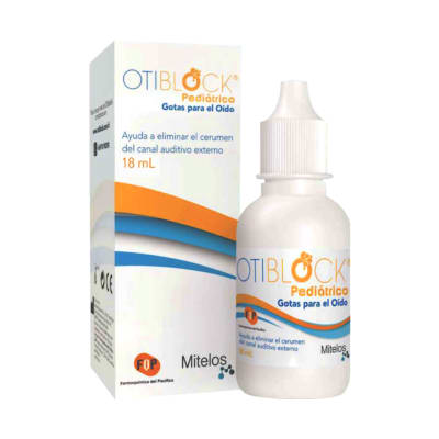 OTIBLOCK SOLUCION OTICA INFANTIL GOTAS X 18 MILILITROS1
