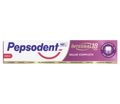 PASTA DENTAL PEPSODENT INTEGRAL 18 X 75 MILILITROS1