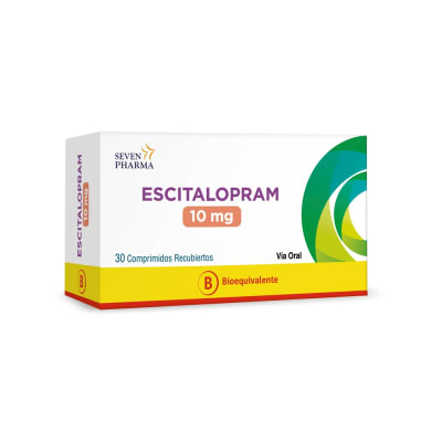 ESCITALOPRAM 10 MILIGRAMOS X 30 COMPRIMIDOS1
