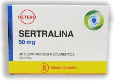 SERTRALINA 50 MILIGRAMOS X 30 COMPRIMIDOS BIOEQUIVALENTE - HETERO1