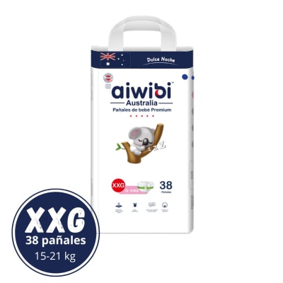 PAÑALES AIWIBI NOCHE TALLA XXG X 38 UNIDADES1
