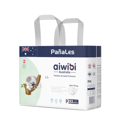 PAÑALES AIWIBI TALLA P X 32 UNIDADES1