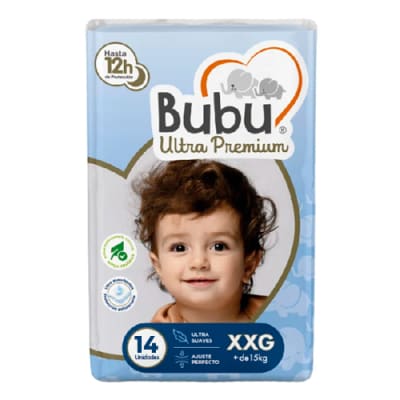 BUBU PAÑAL ULTRA PREMIUM XXG X 14 UNIDADES1