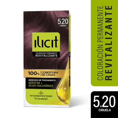 TINTE PELO ILICIT 5/20 CIRUELA X 45 GRAMOS1