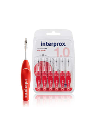 INTERPROX CEPILLO INTERPROXIMAL MINI CONICAL 1,0 MILIMETROS X 6 UNIDADES1