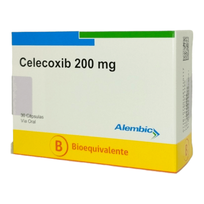 CELECOXIB 200 MILIGRAMOS X 30 CAPSULAS BIOEQUIVALENTE ALEMBIC1