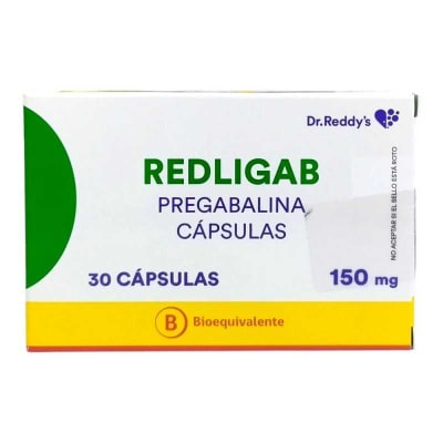 REDLIGAB 150 MILIGRAMOS X 30 CAPSULAS BIOEQUIVALENTE1
