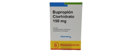 BUPROPION 150 MILIGRAMOS X 30 COMPRIMIDOS BIOEQUIVALENTE1