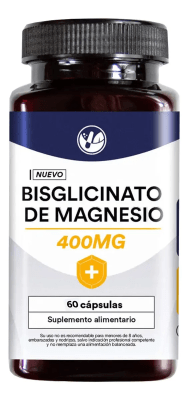 BISGLICINATO DE MAGNESIO 400 MILIGRAMOS X 60 CAPSULAS1