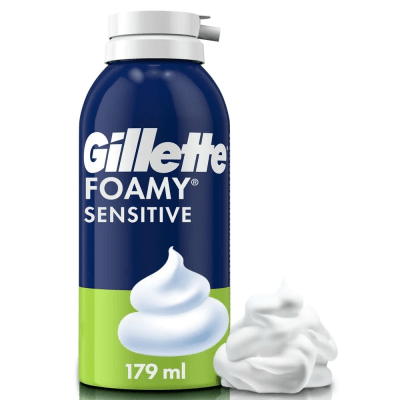 GILLETTE ESPUMA AFEITAR FOAMY MENTOL X 179 MILILITROS1