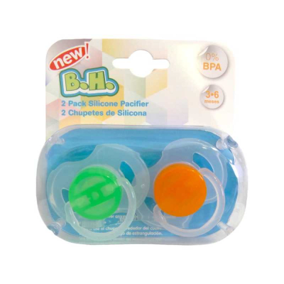 CHUPETE ENTRETENCION ODONTOLOGICO SILICONA 3-6 M X 2 UNIDADES1